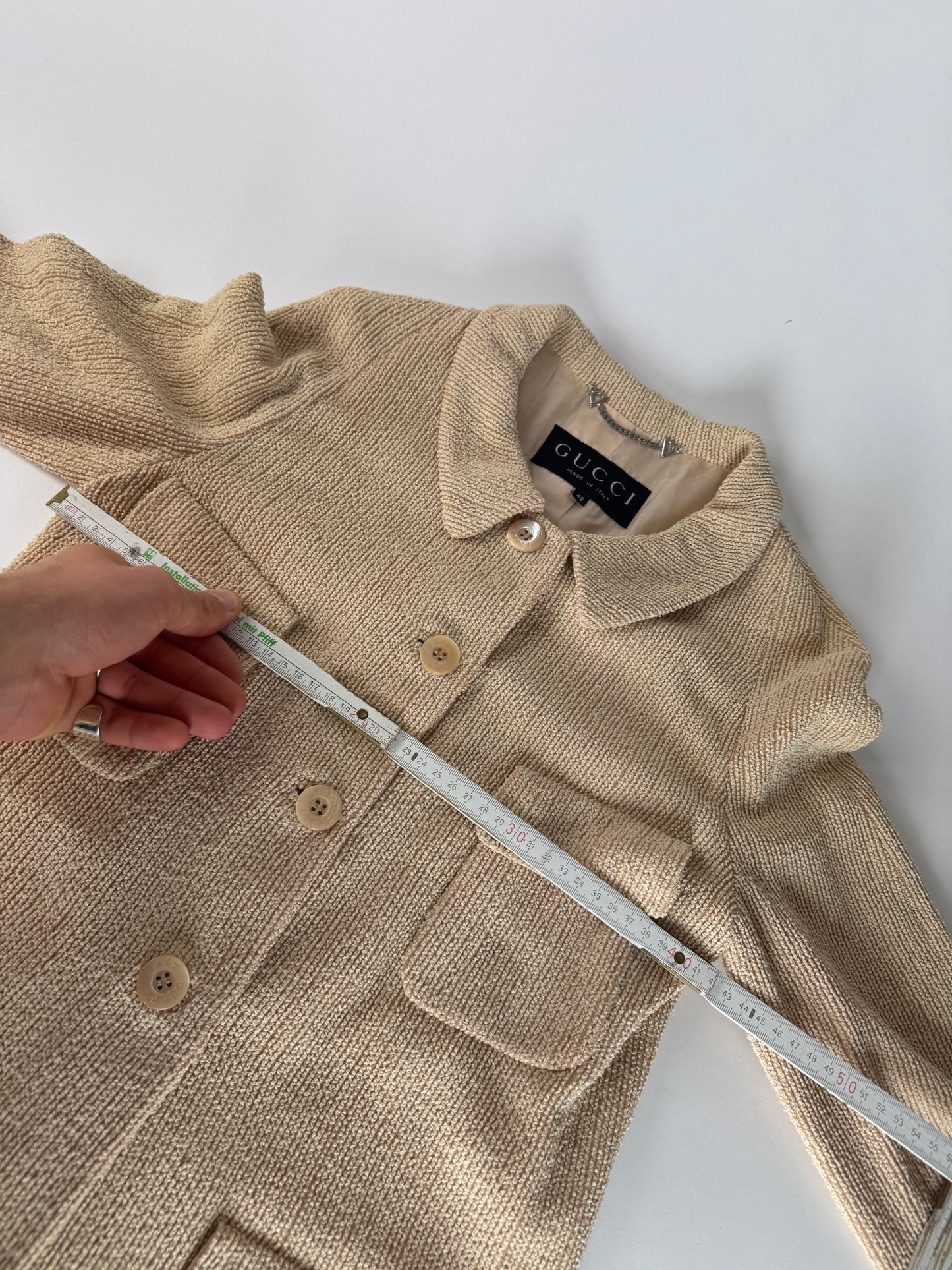 Vintage Gucci Trenchcoat Beige M