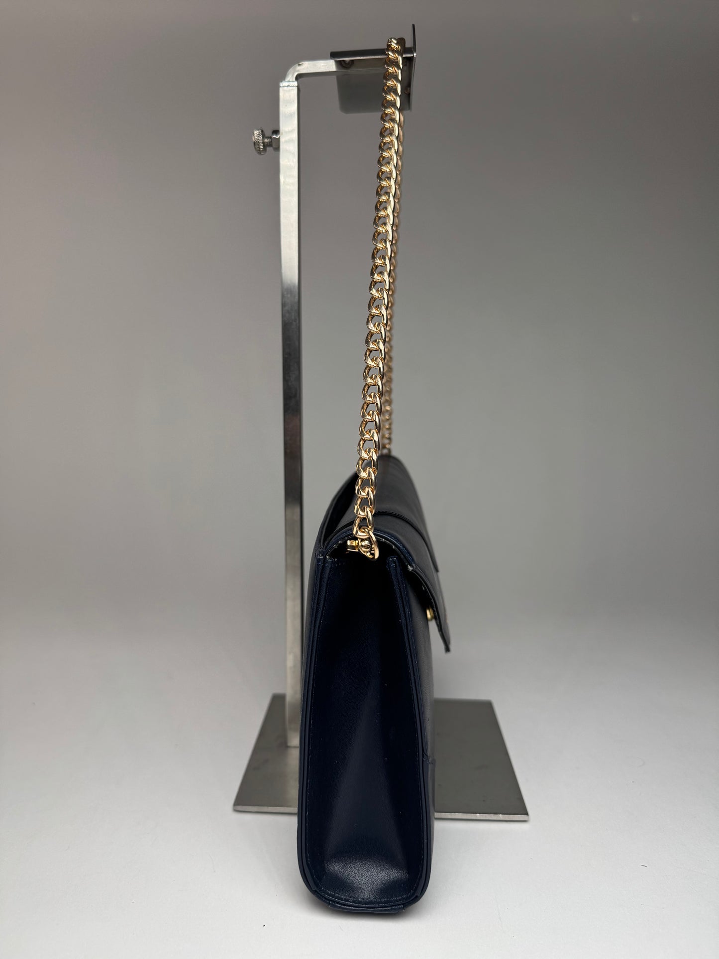 Vintage Givenchy 4G Leather Bag Navy