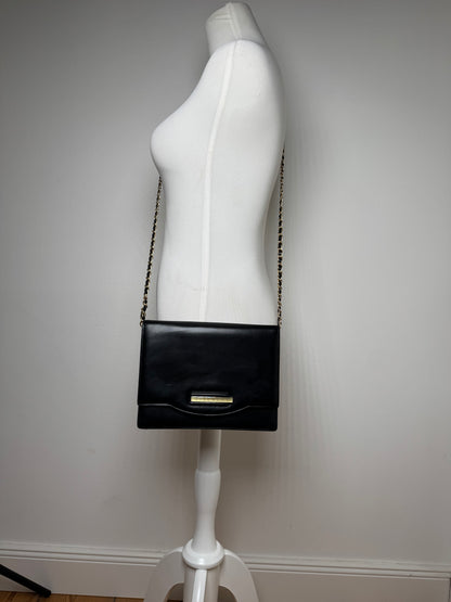 Vintage Givenchy Whip Bag Leather Black