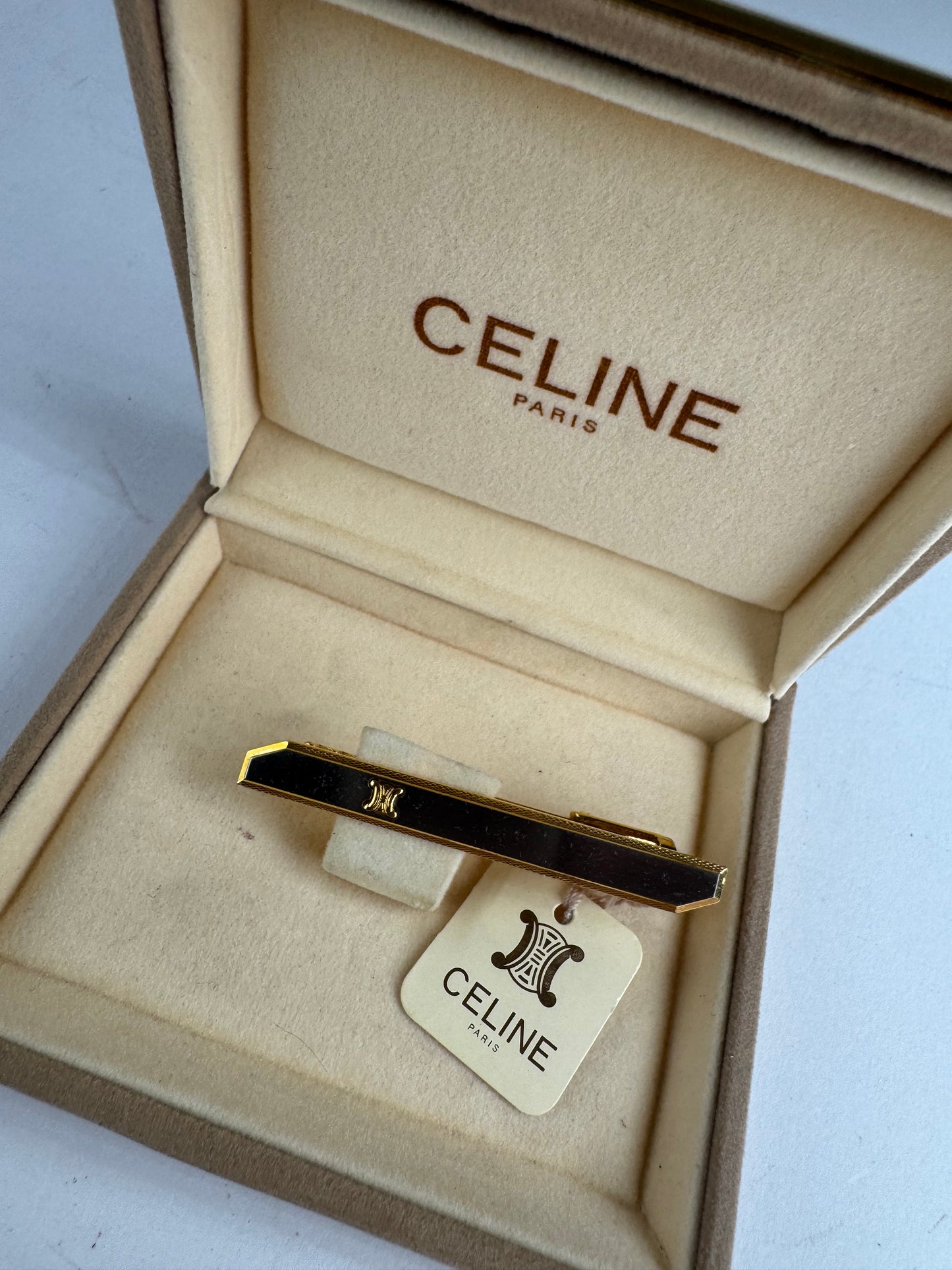 Vintage Celine Paris Money/Tie Clamp