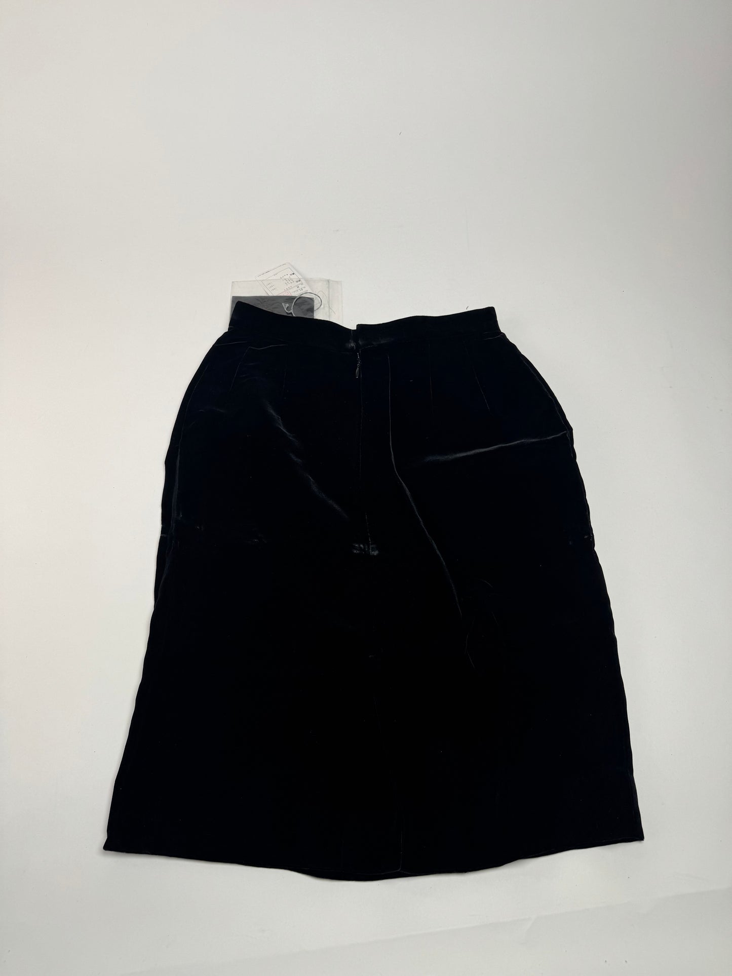Vintage Dior velour Skirt black M