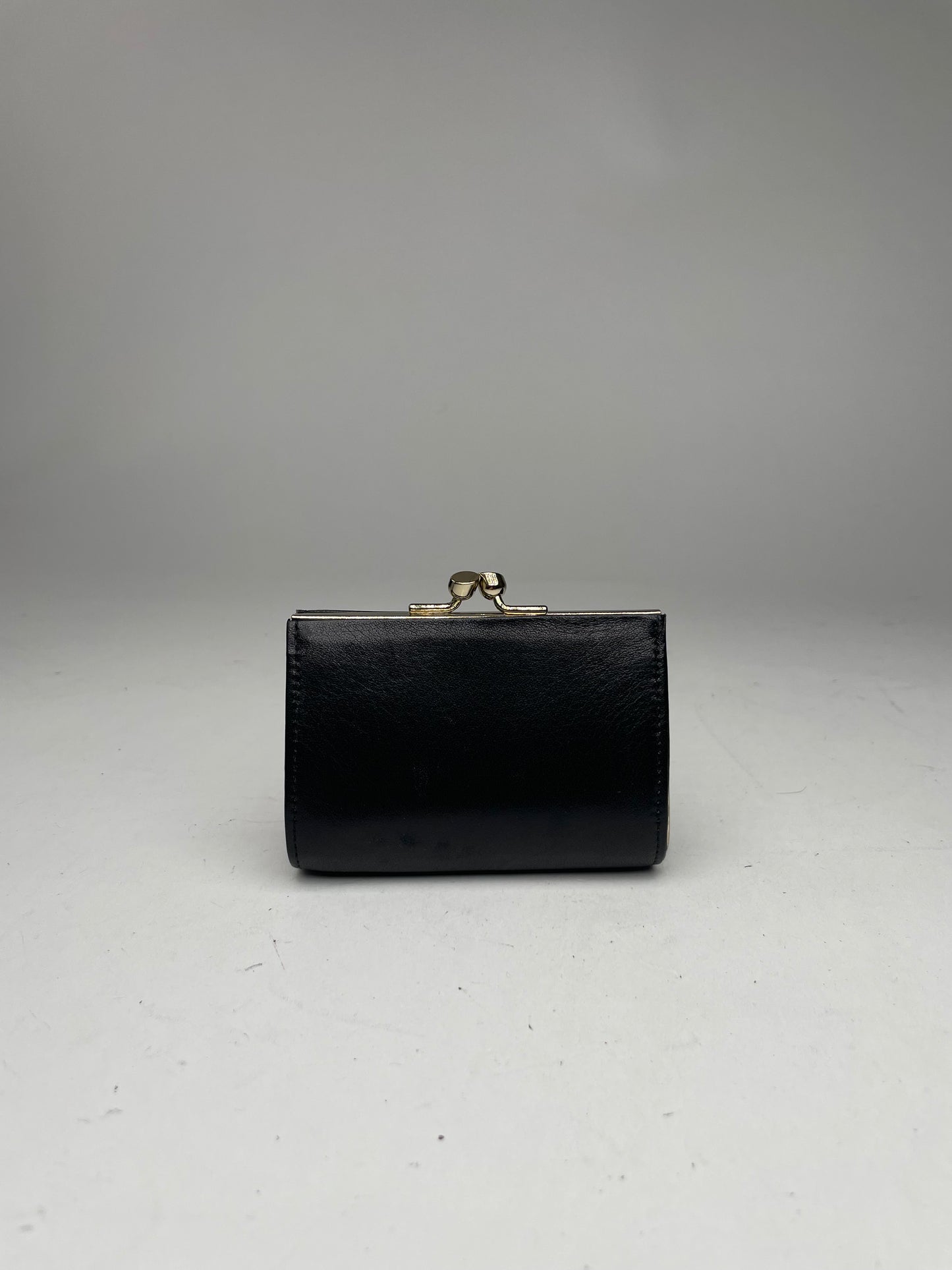 Vintage Balenciaga Leather card Holder Black
