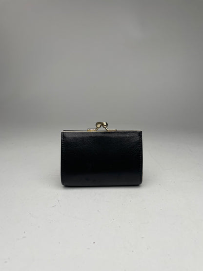 Vintage Balenciaga Leather card Holder Black