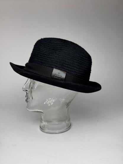 Vintage Gucci Wool Hat Black L