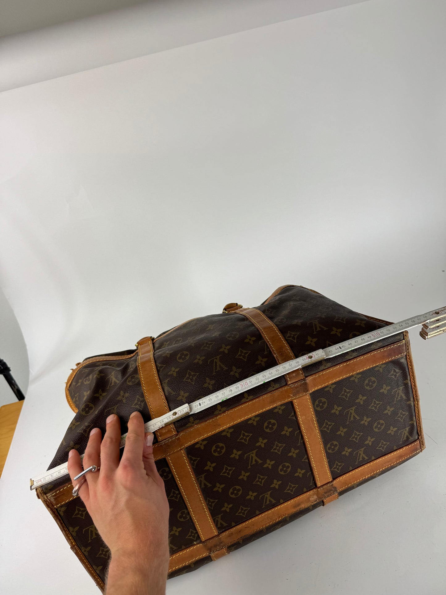 Vintage Louis Vuitton Duffel Bag Weekender Bag Monogram