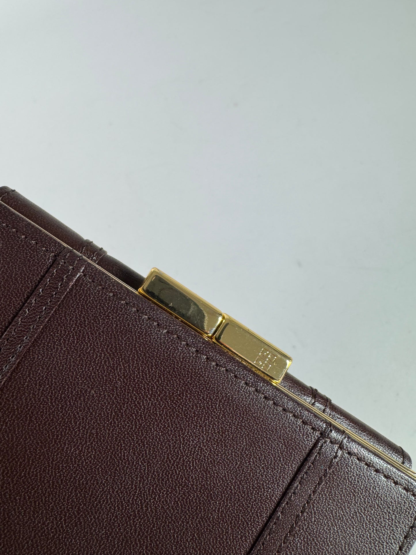 Vintage Givenchy Leather Wallet Brown