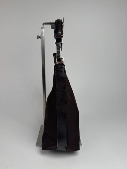 Vintage Gucci Canvas Bag Brown