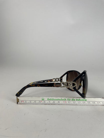 Vintage Loewe Madrid Oversized Sunglasses Brown