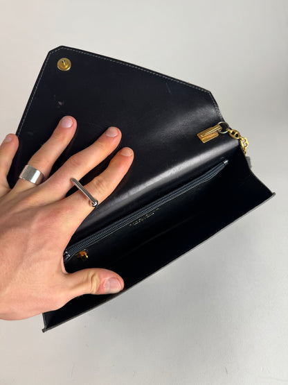 Vintage Balenciaga Patent Leather Shoulder bag black