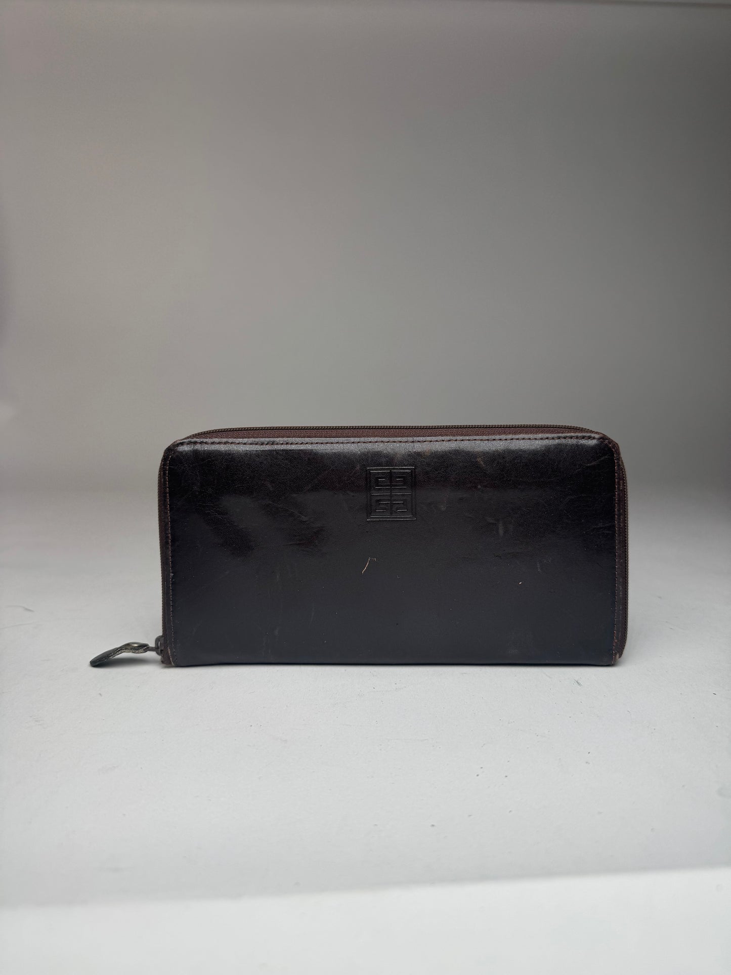 Vintage Givenchy Leather Wallet Brown