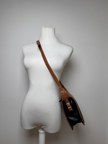 Vintage  Givenchy 4G leather Bag black brown