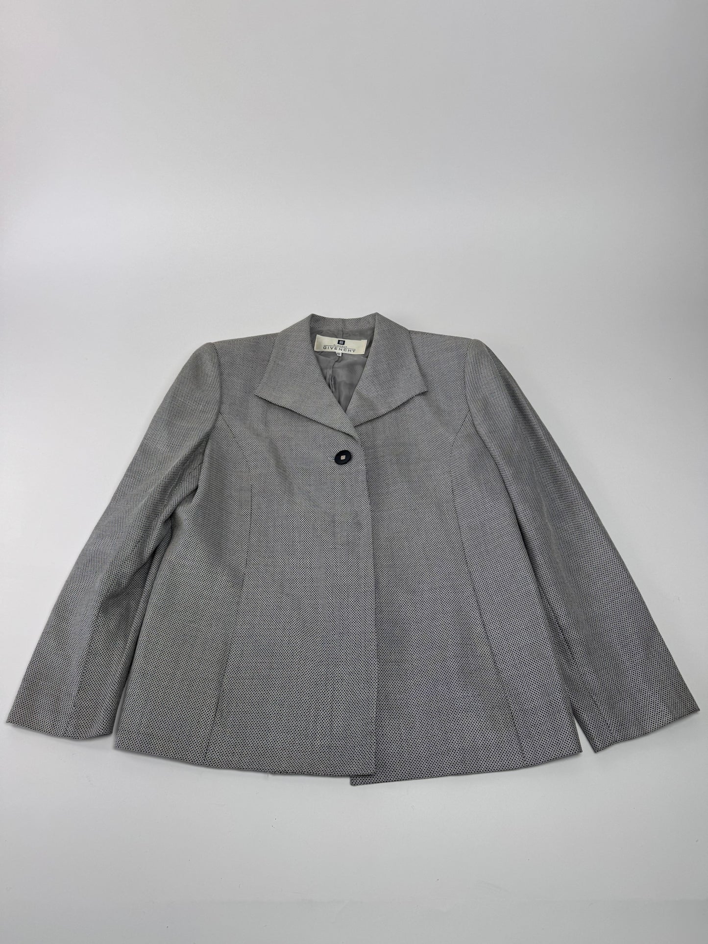 Vintage  Givenchy Wool Twin Set Grey 42/XL