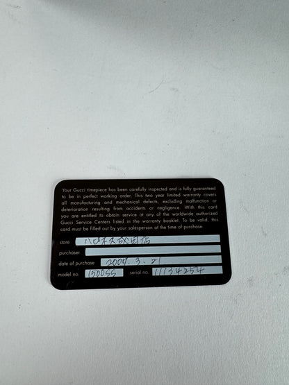 Vintage Gucci Horsebit Watch Steel Silver