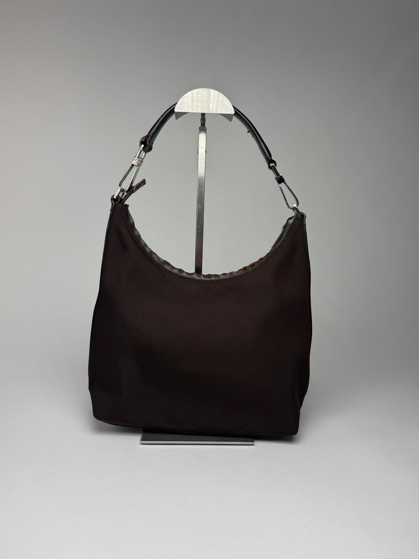 Vintage Gucci Canvas Bag Brown