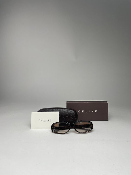Vintage Celine Paris Sunglasses Brown