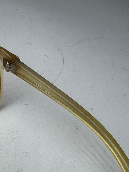 Vintage Balenciaga Oversized Sunglasses Golden