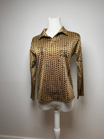 Vintage Fendi Roma Monogramm Sweater 38/M Golden