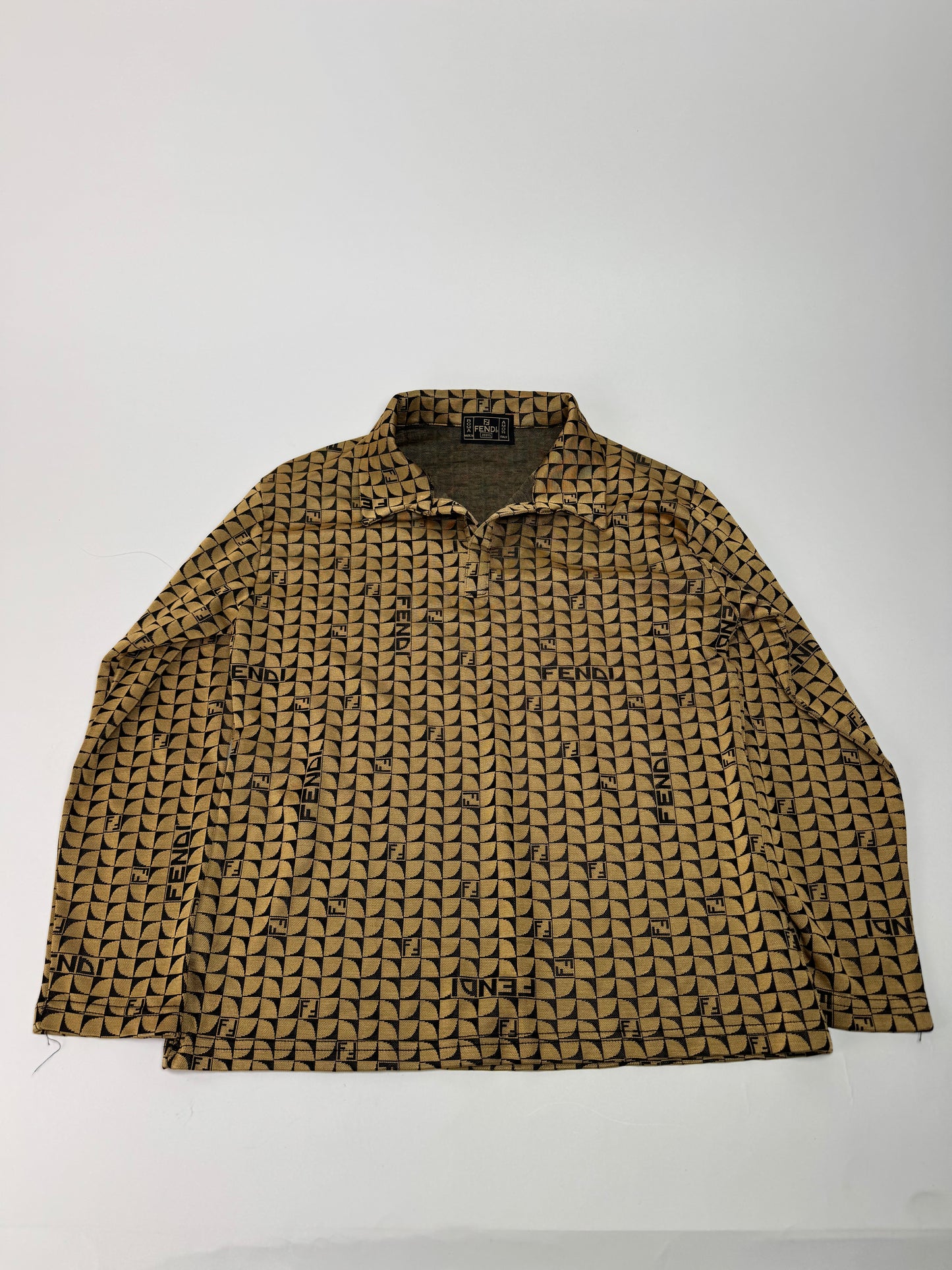 Vintage Fendi Roma Monogramm Sweater 38/M Golden