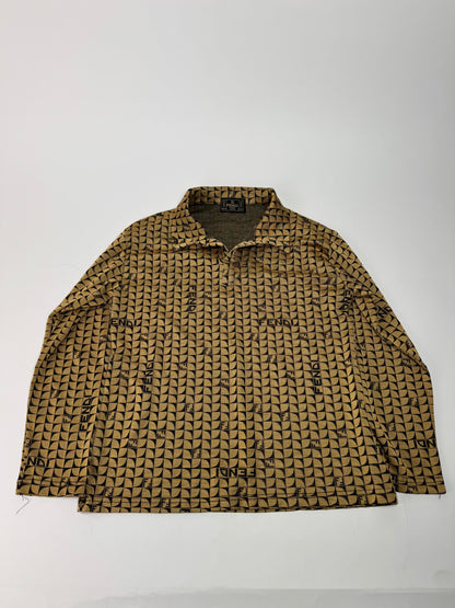 Vintage Fendi Roma Monogramm Sweater 38/M Golden