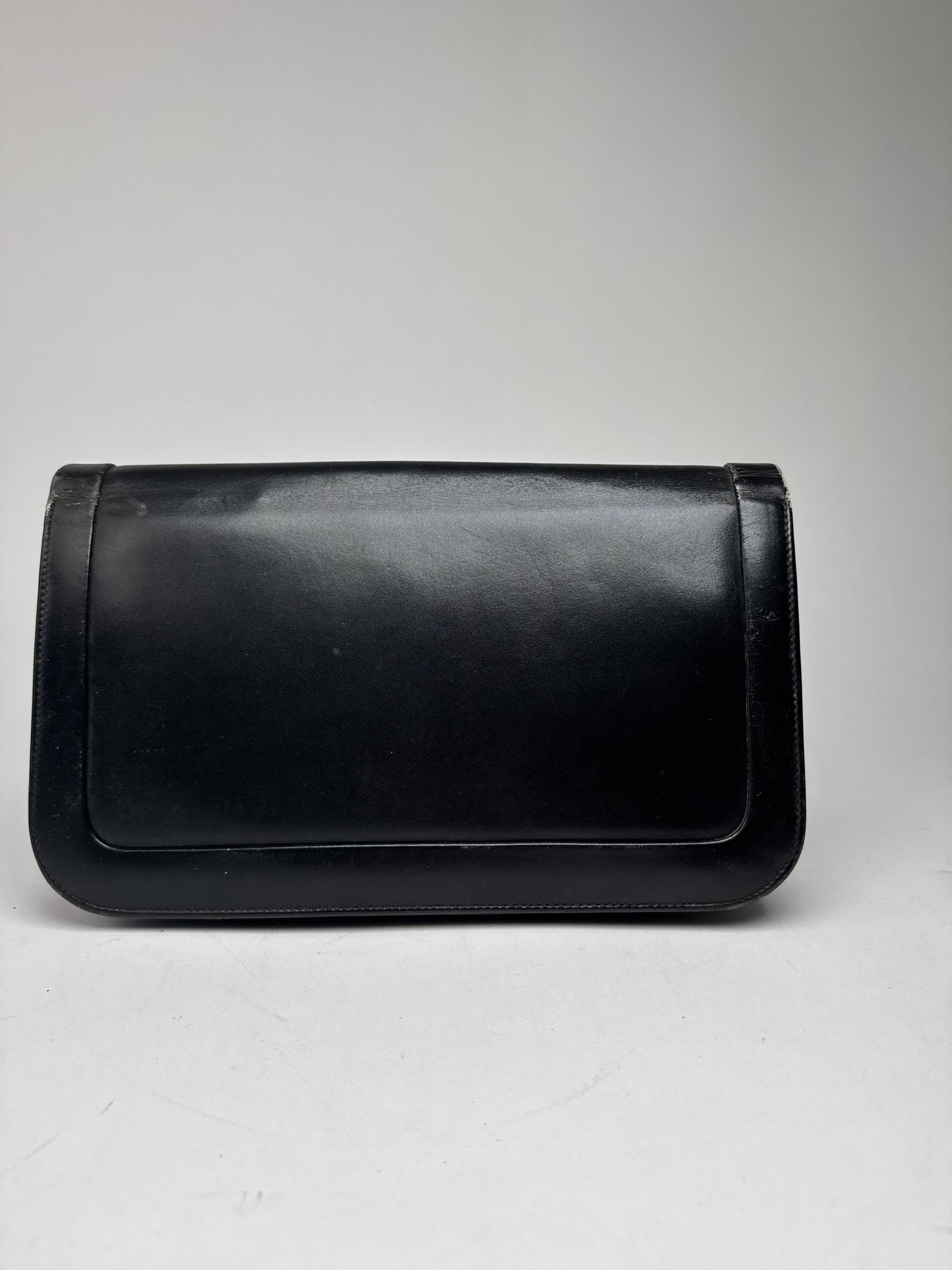 Vintage Givenchy Leather Clutch Black