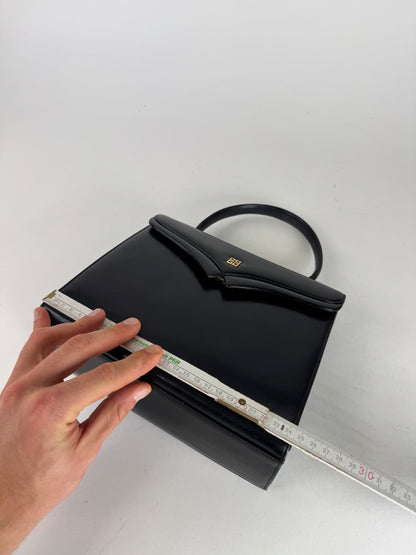 Vintage  Givenchy 4G Leather Bag black