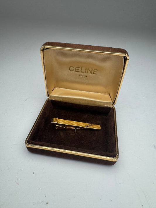 Vintage Celine Paris Money Tie Clamp