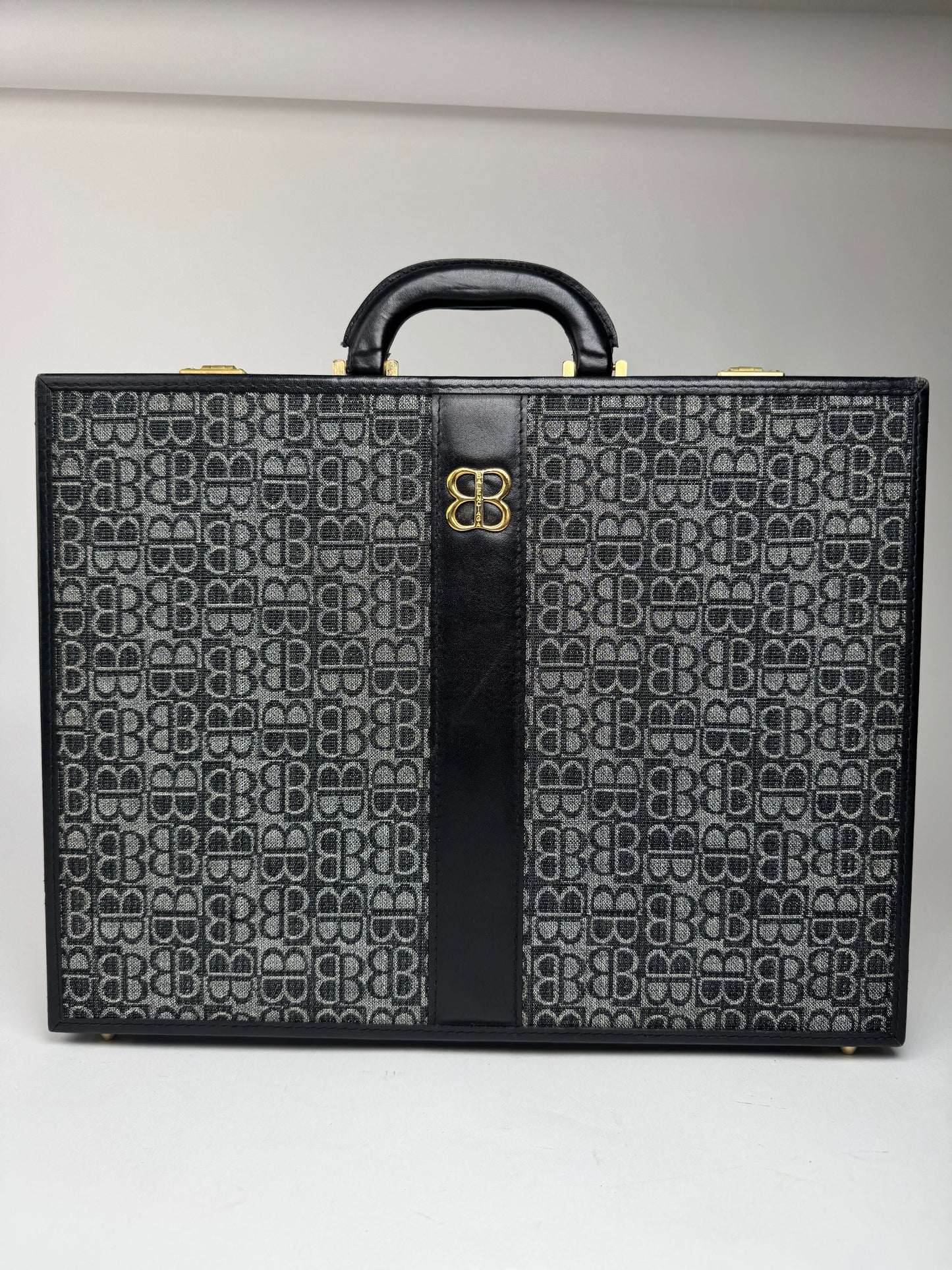 Vintage 70s Balenciaga Monogram Suitcase
