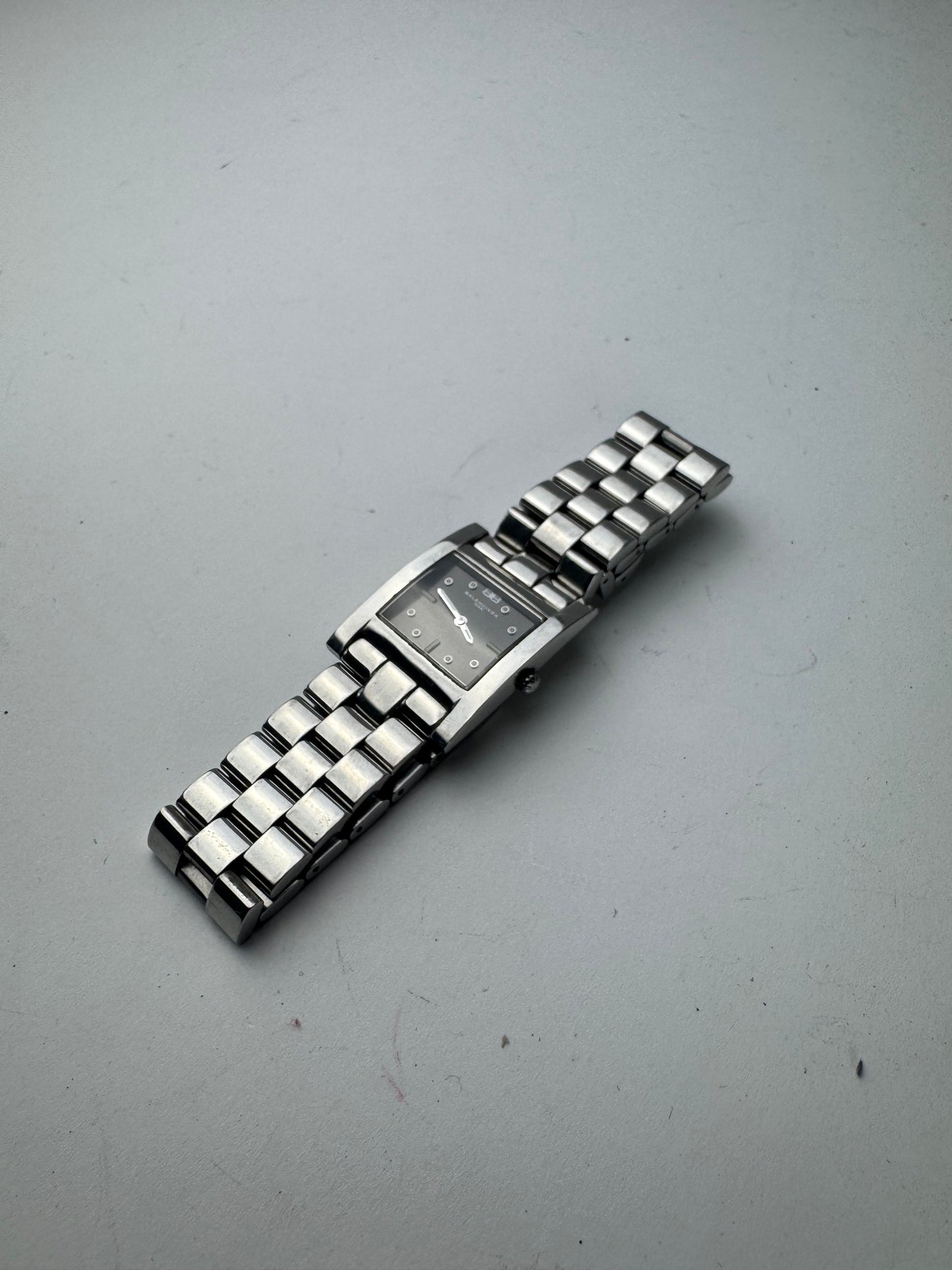 Vintage Balenciaga Steel Watch Silver