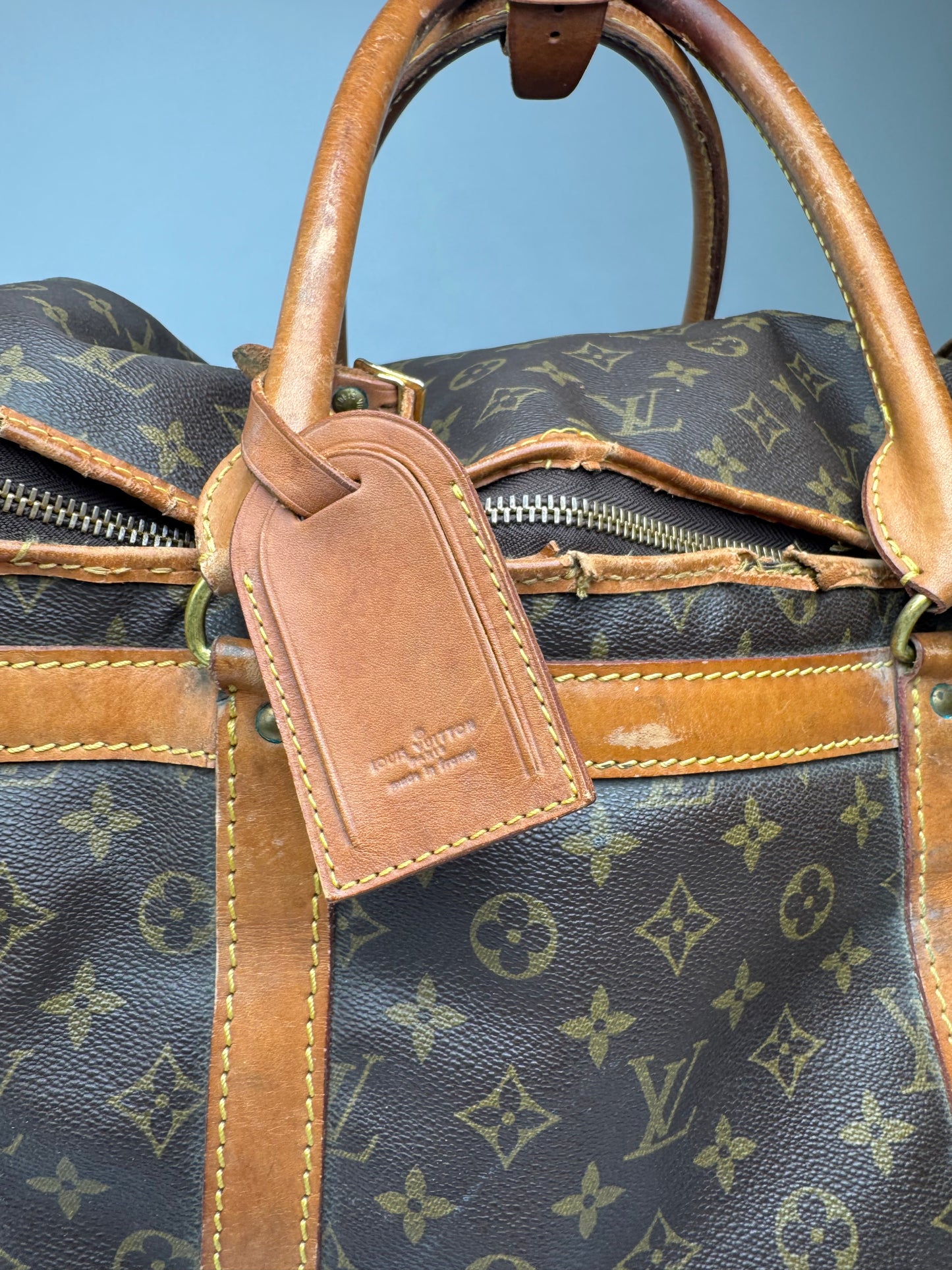Vintage Louis Vuitton Duffel Bag Weekender Bag Monogram
