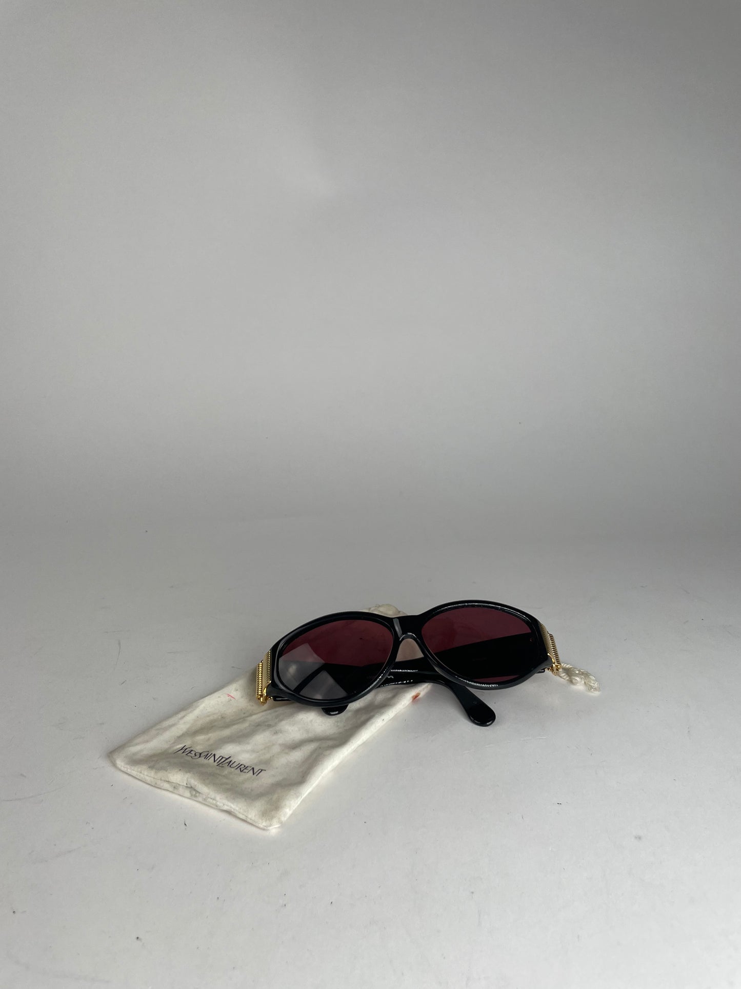 Vintage Yves Saint Laurent Sunglasses Purple