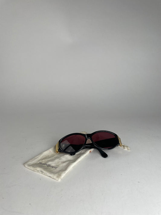 Vintage Yves Saint Laurent Sunglasses Purple
