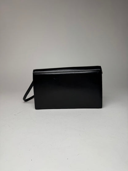 Sac vintage Givenchy 4G en cuir noir