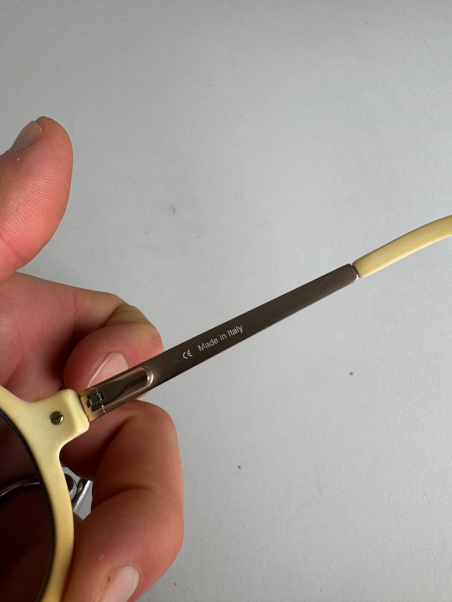 Vintage Loewe Madrid Aviator Sunglasses white