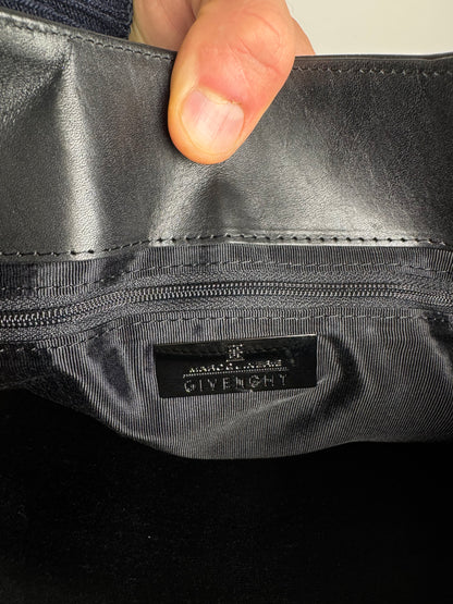 Vintage Givenchy Whip leather Bag black