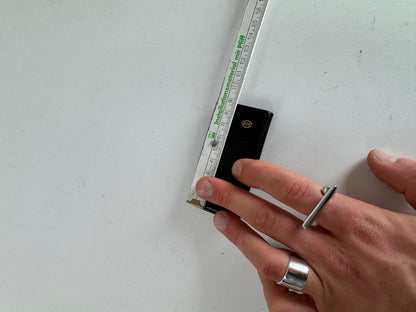 Vintage Cartier Patent Leather Key Holder Black