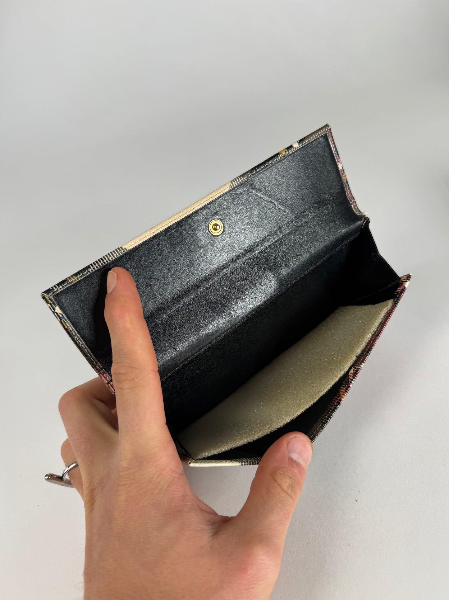 Vintage Vivienne Westwood Checked Leather Wallet