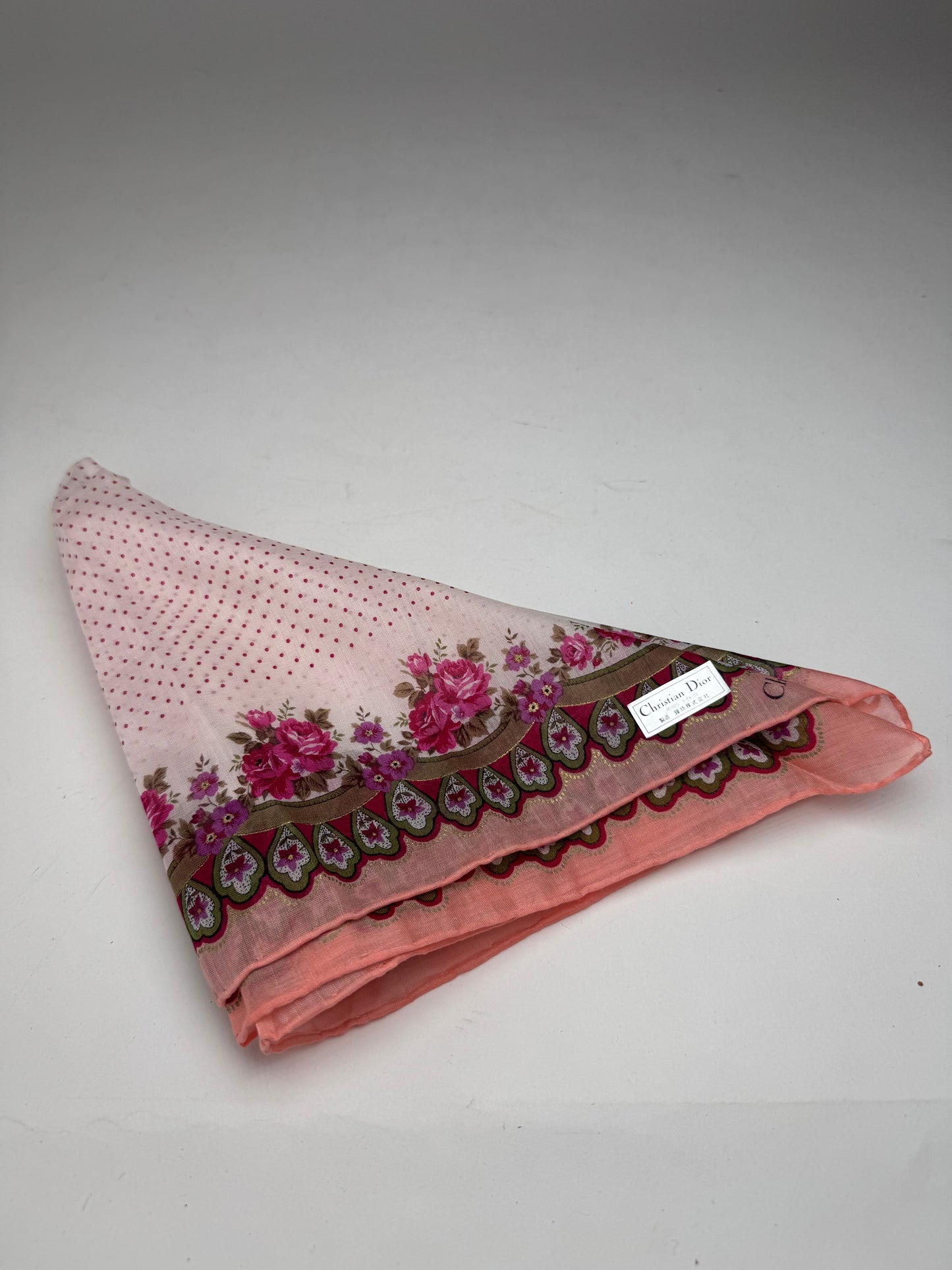 Vintage Dior Silk Scarf