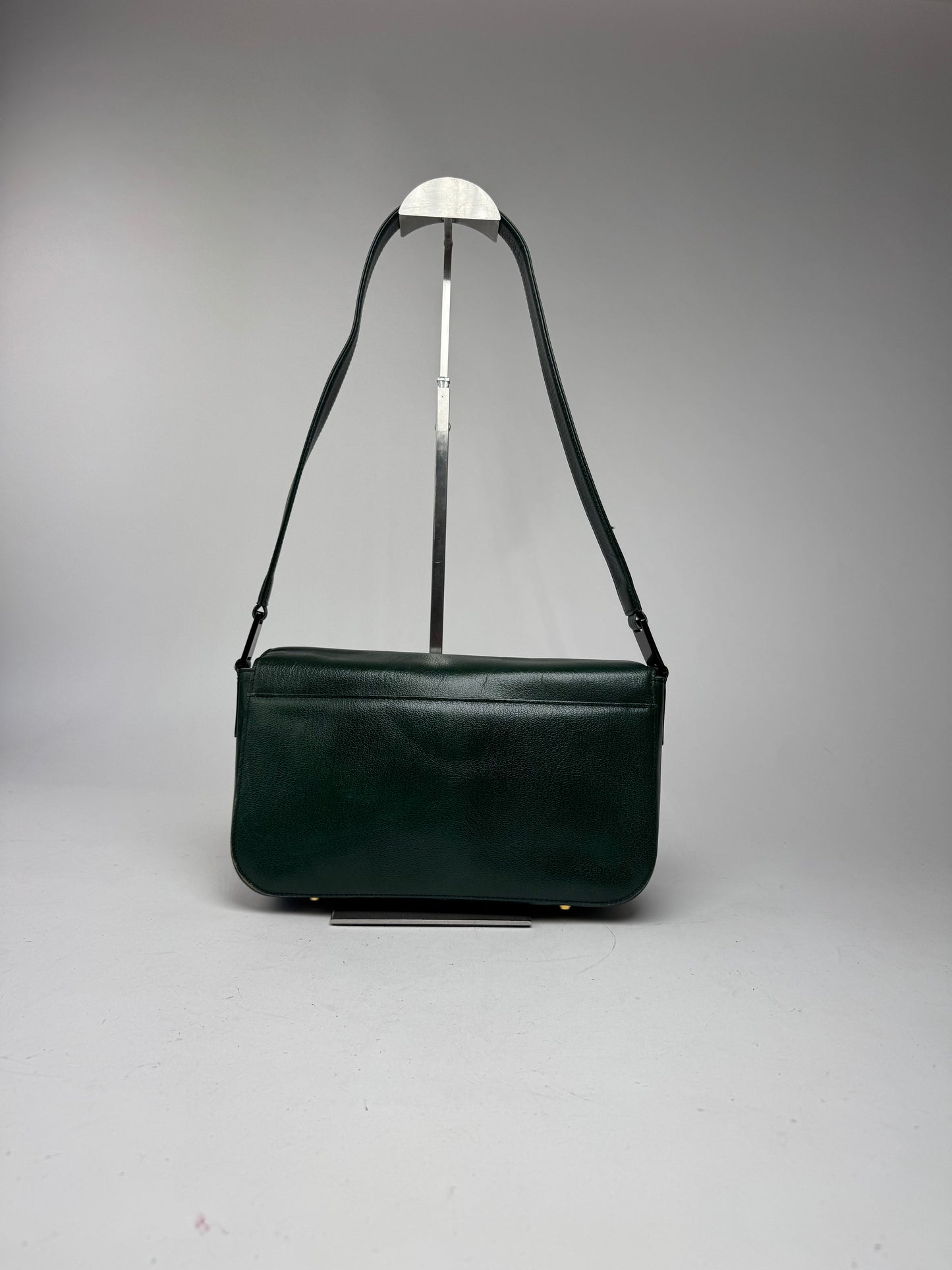 Vintage Givenchy 4G Leather Bag green