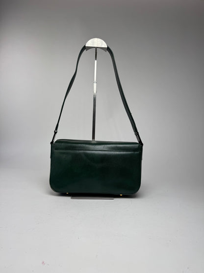 Vintage Givenchy 4G Leather Bag green