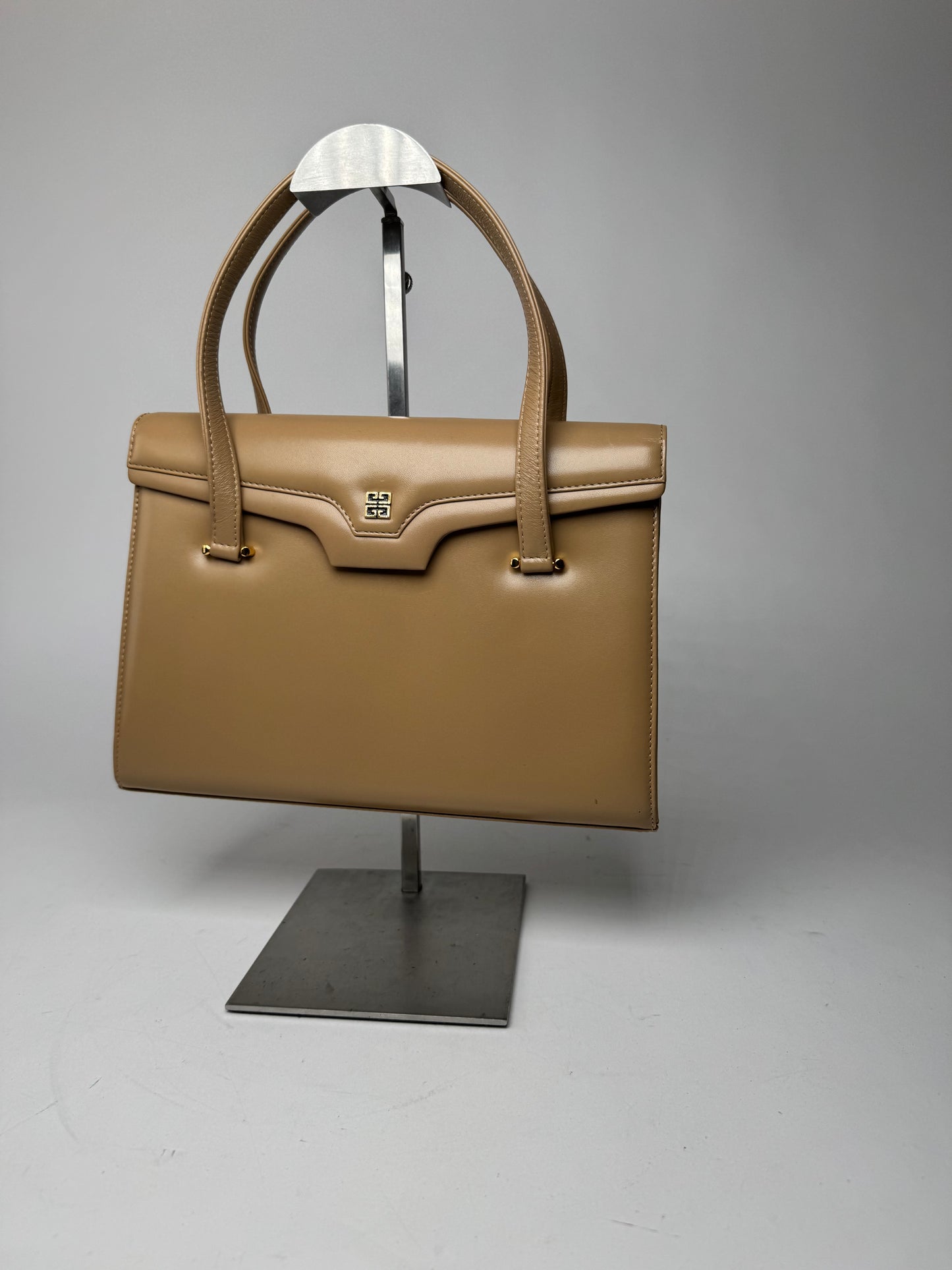 Vintage Givenchy 4G leather Bag caramel Brown