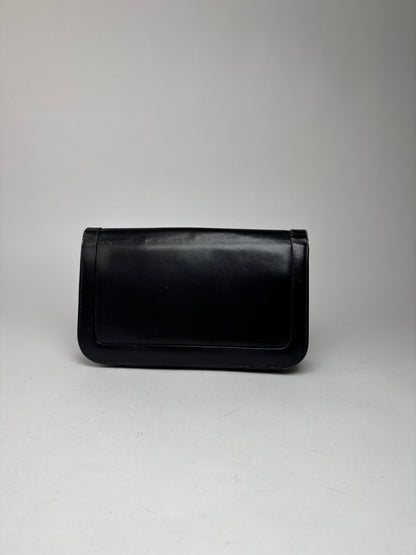 Vintage Givenchy Leather Clutch Black