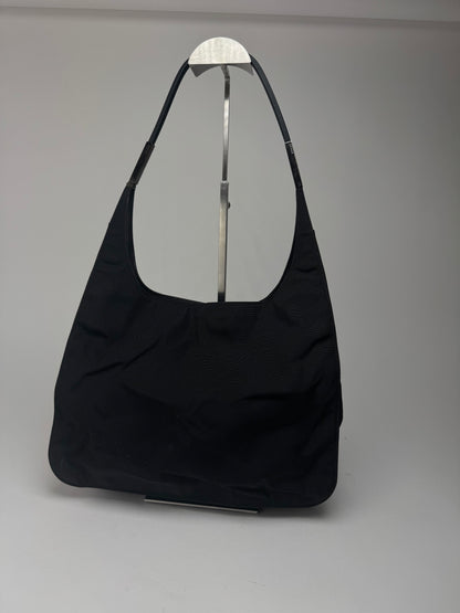 Vintage Gucci Canvas / Leather bag black