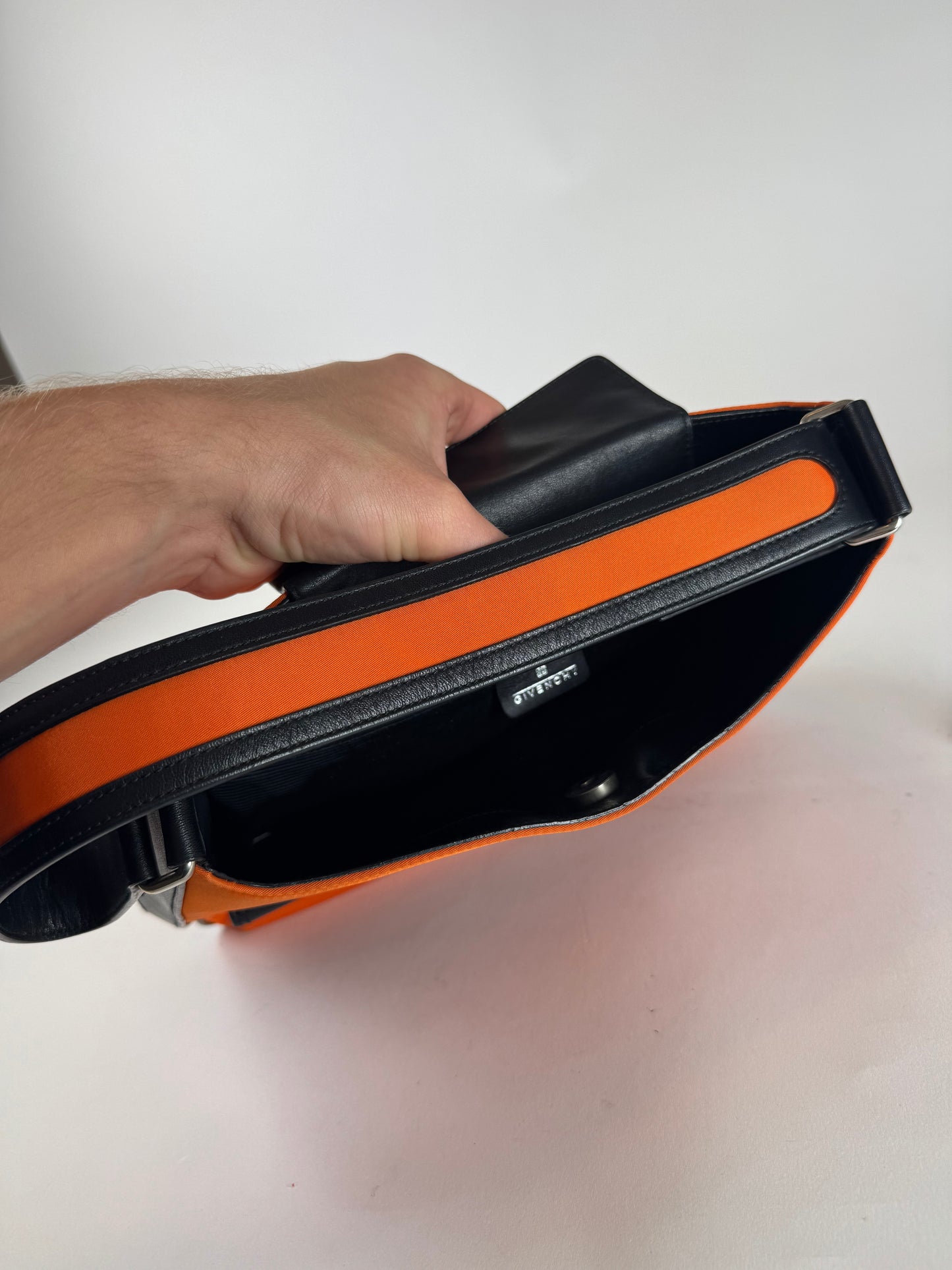 Vintage  Givenchy Antigona Bag Black Orange