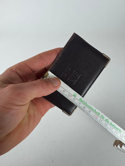 Vintage Givenchy Leather Card Holder Brown