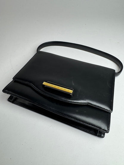 Vintage  Givenchy Whip Leather Bag Black