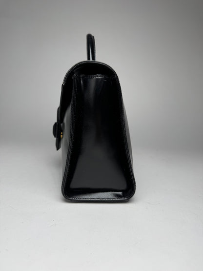 Vintage Loewe Madrid Puzzle Leather Bag black