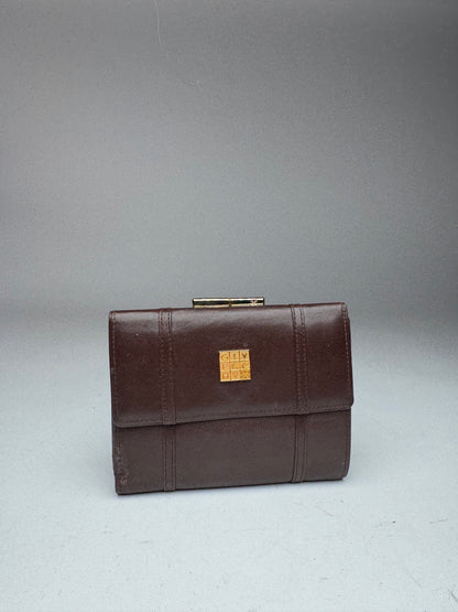 Vintage Givenchy Leather Wallet Brown