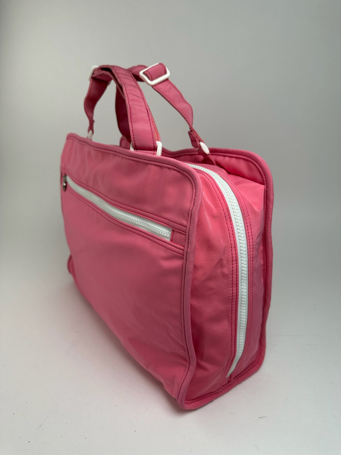 Sac vintage Courrèges en polyester rose