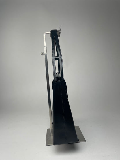 Vintage  Givenchy 4G Patent Leather Bag Black