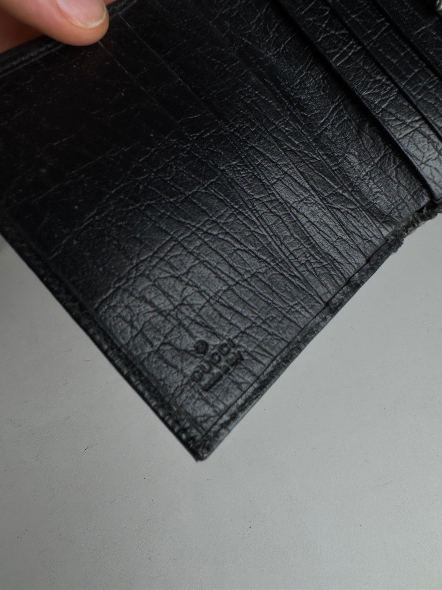 Vintage Gucci Monogramm Wallet Jackie Vintage Black